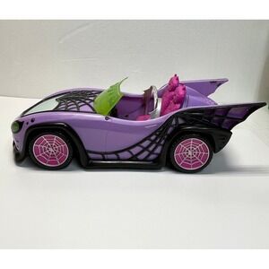 Monster High‎ Purple Ghoul Spiderweb Convertible Car 2022 Toy Kids Play Vehicle